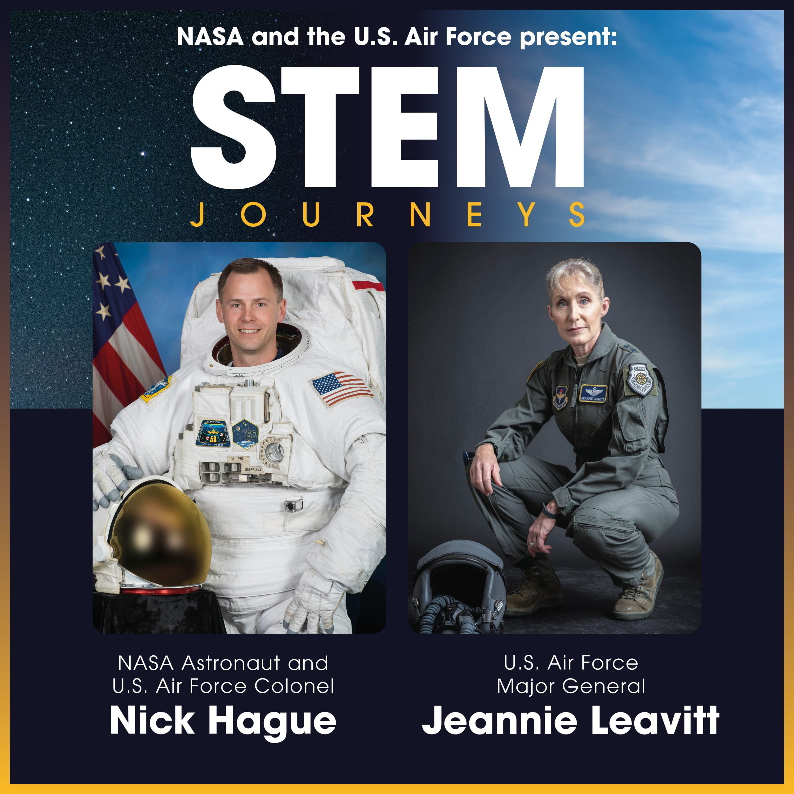 NASA Astronaut, Air Force General to Talk with Students About Future of Air, Space