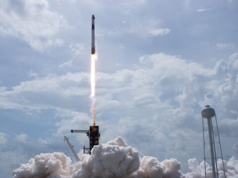 NASA Astronauts Launch from America in Historic Test Flight of SpaceX Crew Dragon