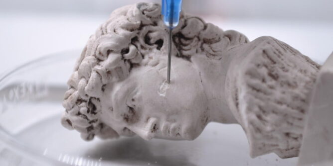 The method could be used to restore damaged artworks © Eva Baur The method could be used to restore damaged artworks © Eva Baur