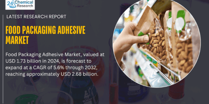 Food Packaging Adhesive Market to Reach USD 2.68 Billion by 2032 | Rising Demand for Sustainable Packaging and Food Safety Compliance Driving Growth